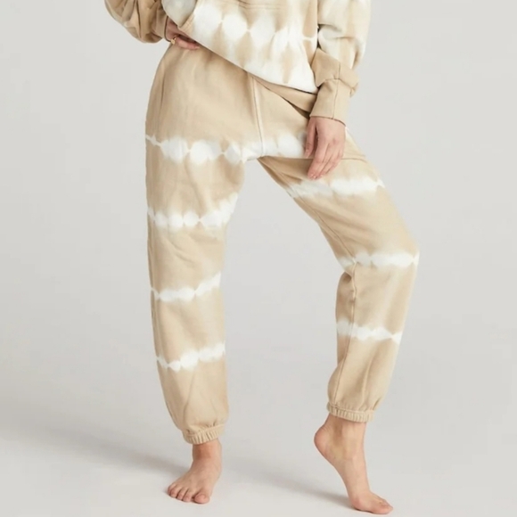 NWT Tan Tie-Dye Plus Size Sweatpants joggers - Picture 2 of 8
